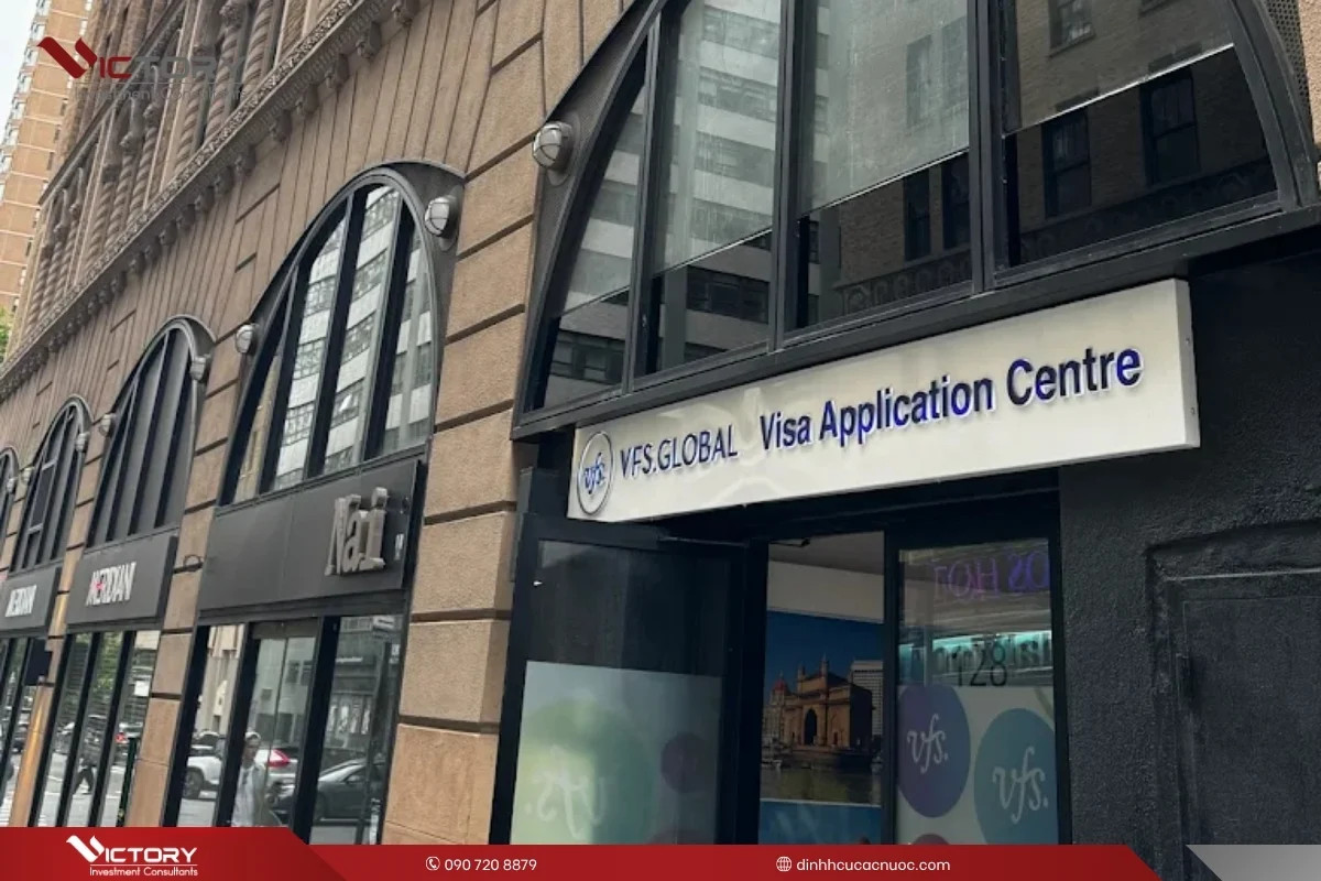 Bản đồ các trung tâm tiếp nhận sinh trắc học visa Canada tại Hoa Kỳ