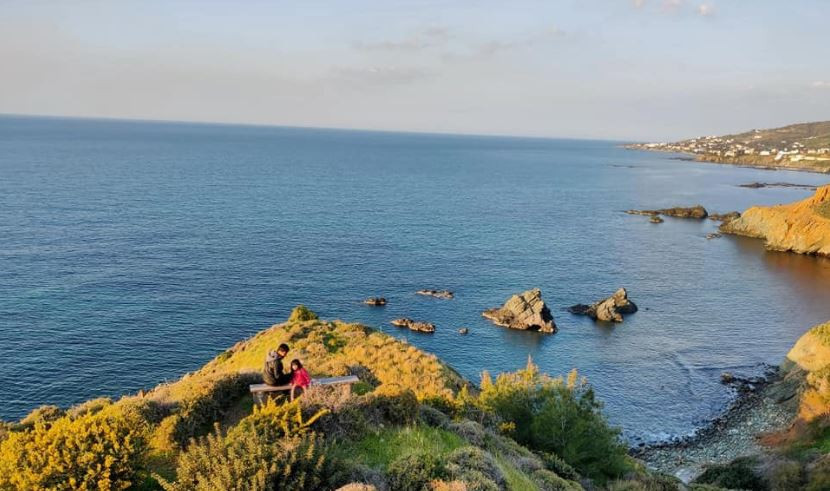 Bản đồ vị trí địa lý của Đảo Síp ở Địa Trung Hải, gần châu Âu, châu Á và châu Phi