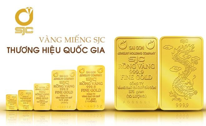 Bộ sưu tập các loại vàng miếng SJC với trọng lượng khác nhau, phục vụ nhu cầu tích trữ vàng đa dạng