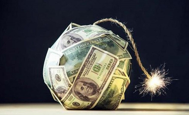 Bức ảnh lịch sử về các nhà lãnh đạo ký kết hiệp định tài chính quốc tế