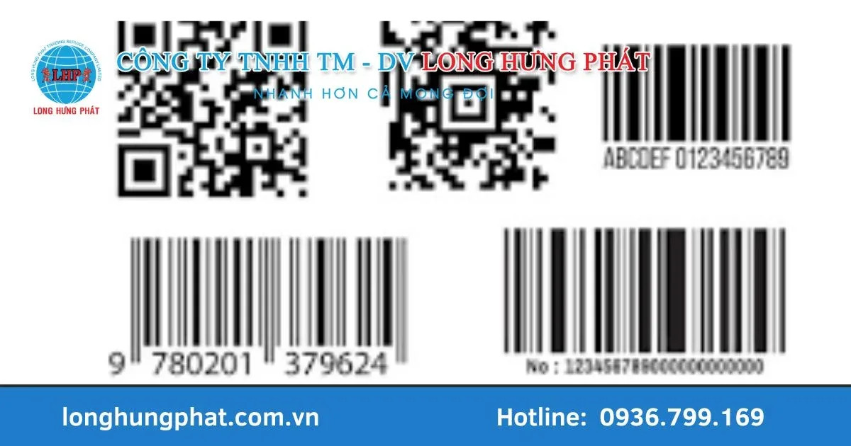Các loại mã vạch hải quan phổ biến được sử dụng trong giao thương
