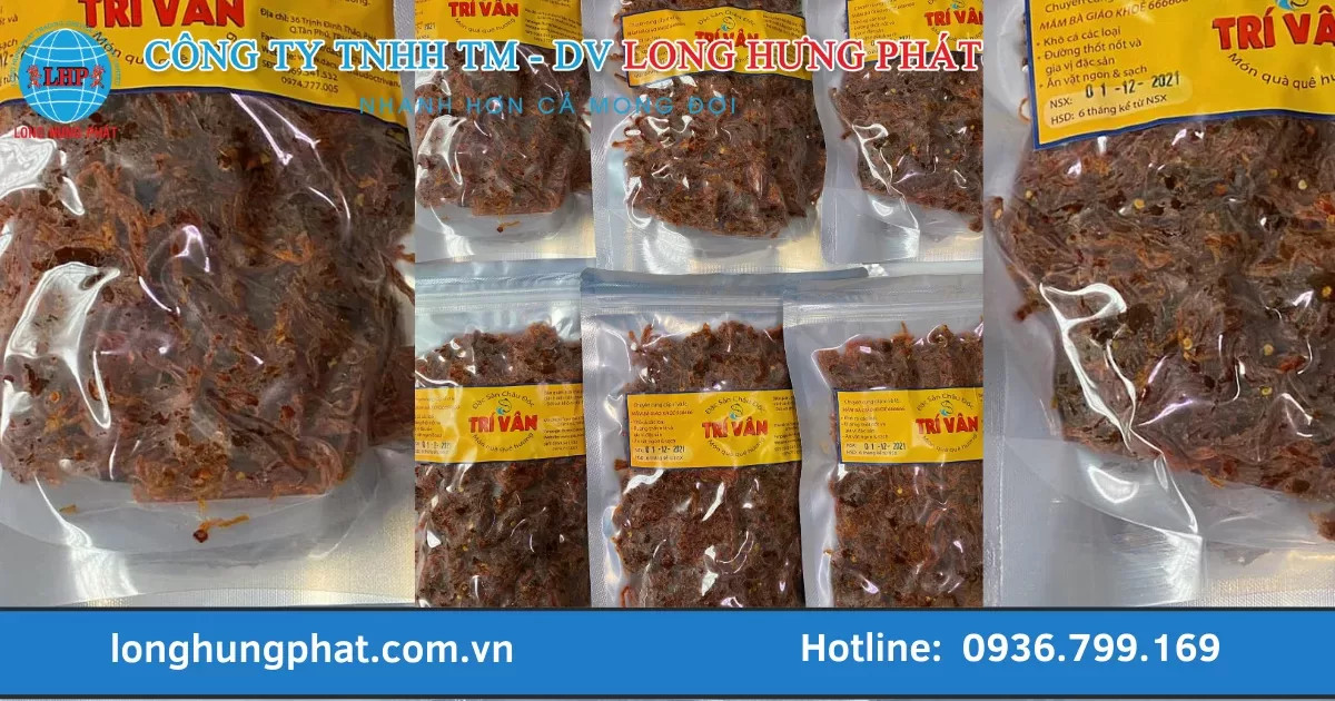 Cách đóng gói khô mực gửi đi Hàn Quốc