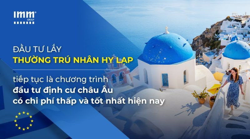 Dau tu thuong tru nhan Hy Lap de dat duoc cuoc song chat luong cao