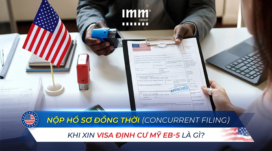 Đương đơn nộp hồ sơ đồng thời EB-5 để điều chỉnh tình trạng cư trú tại Mỹ