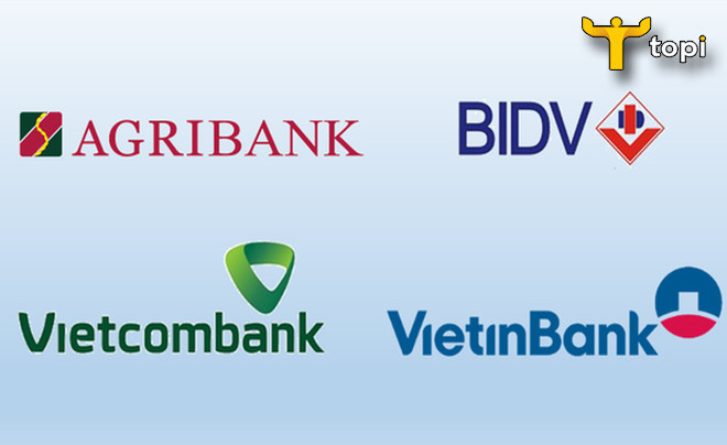Hình ảnh biểu tượng các ngân hàng hàng đầu Việt Nam