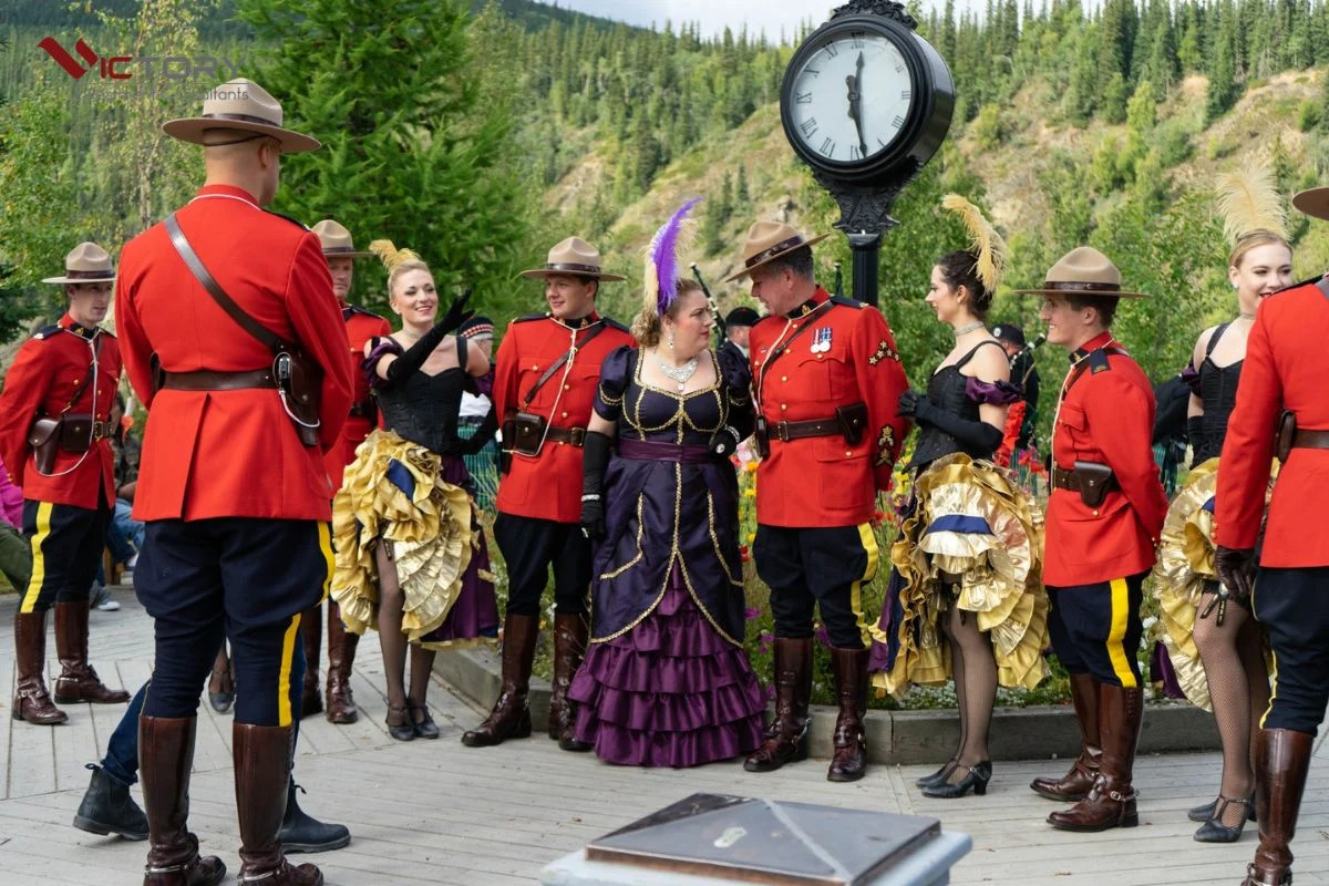 Hình ảnh di tích từ cơn sốt vàng Klondike ở Yukon