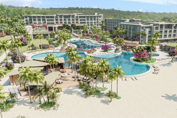 Khung cảnh sang trọng của InterContinental Resort nhìn ra biển tại Grenada