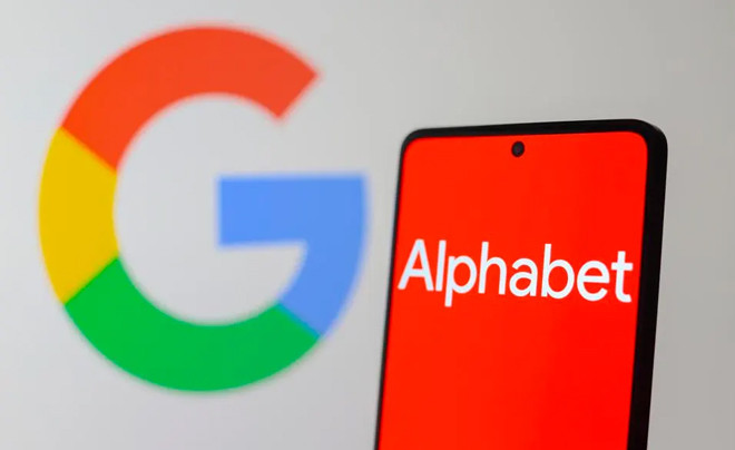 Logo Alphabet Inc., tập đoàn mẹ của Google và các công ty công nghệ khác
