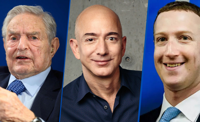 Mark Zuckerberg - Tỷ phú công nghệ, người sáng lập Facebook, tài sản gia tăng mạnh mẽ từ cổ phiếu công ty.