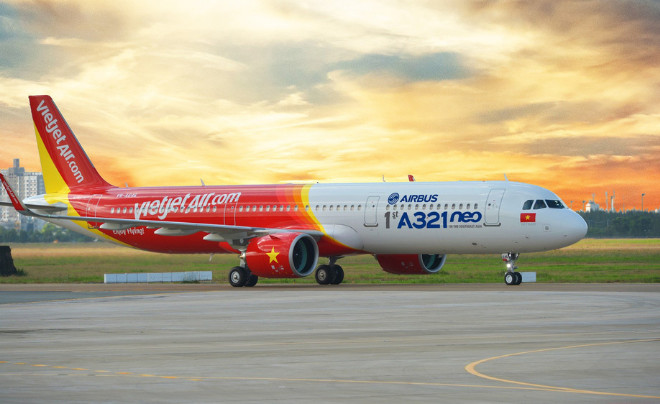 Máy bay Vietjet Air và cơ hội đầu tư cổ phiếu VJC