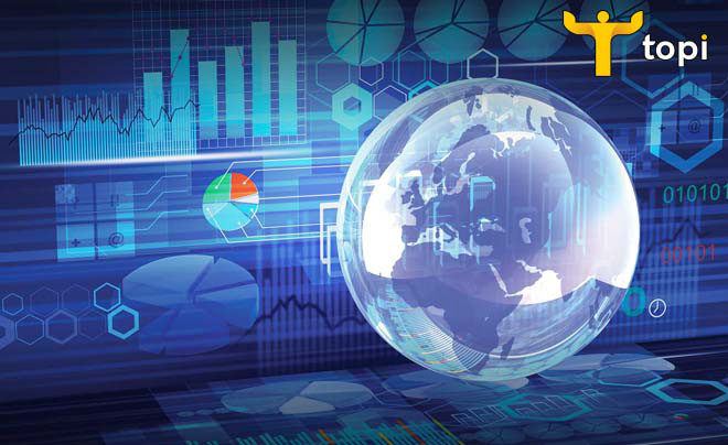 Mô tả hình ảnh một quả bong bóng xà phòng sắp vỡ, tượng trưng cho sự mong manh của bong bóng đầu cơ