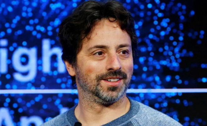 Sergey Brin, người đồng sáng lập Google, với khối tài sản khổng lồ