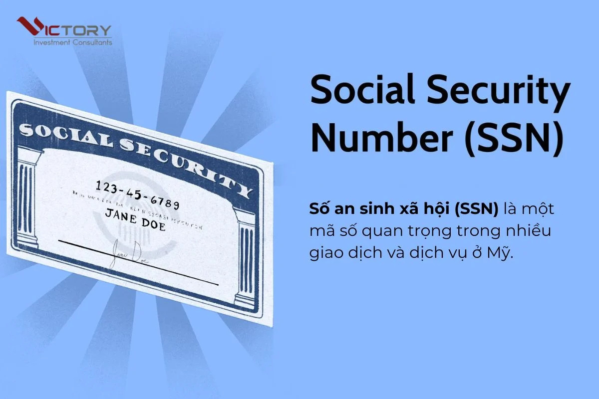 Thẻ số an sinh xã hội Mỹ với dãy 9 chữ số quan trọng
