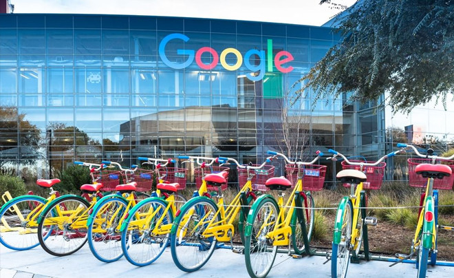 Toàn cảnh Googleplex, trụ sở chính của Google tại Mountain View, California