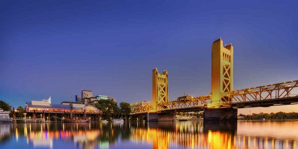 Toàn cảnh thành phố Sacramento, thủ phủ bang California