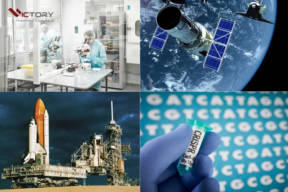 Trung tâm công nghệ Mỹ với sự phát triển của khoa học và đổi mới kỹ thuật số.