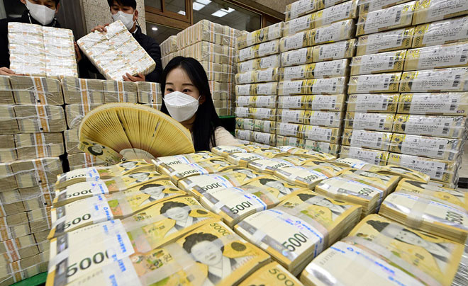 Biến động tỷ giá KRW trong 5 năm gần nhất