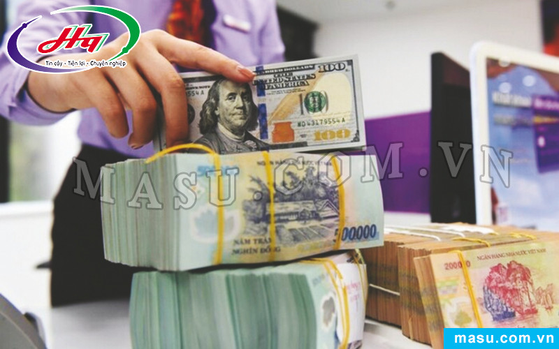 Biểu đồ biến động tỷ giá hối đoái giữa đô la Mỹ và tiền Việt Nam Đồng