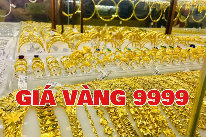 Biểu đồ giá vàng 9999 hôm nay ảnh hưởng đến giá vàng huyện Giao Thủy