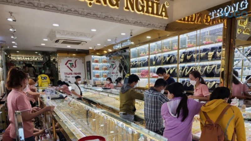 Các điểm đổi tiền uy tín như cửa hàng trang sức khi bạn cần 20 yuan sang tiền Việt