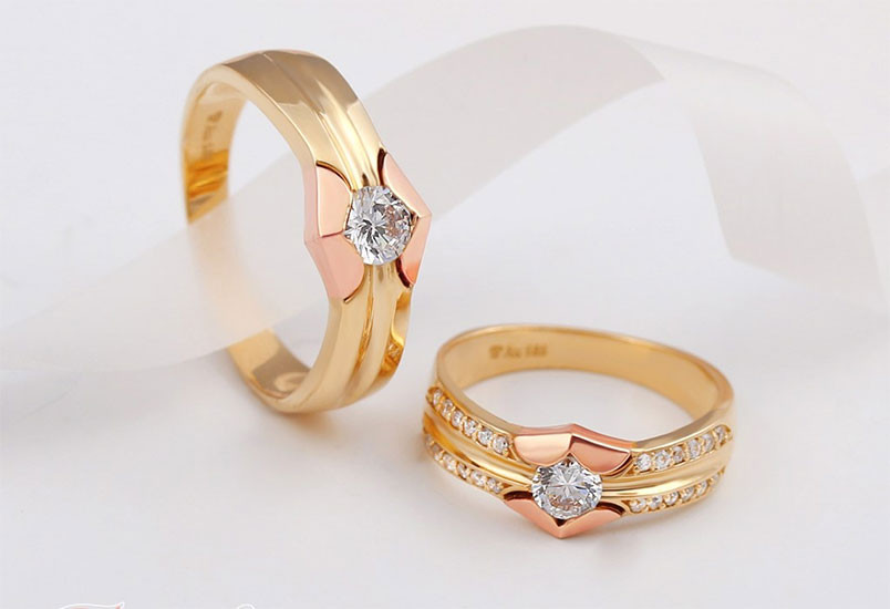 Các loại trang sức chế tác từ vàng Tây 18K, thể hiện vẻ đẹp và sự tinh xảo trong nghệ thuật kim hoàn, phục vụ nhu cầu làm đẹp.