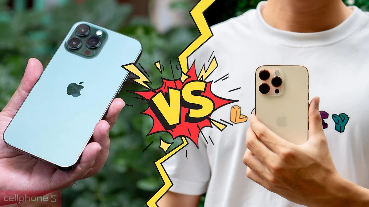 Điểm khác biệt trong thiết kế của iPhone 13 Pro Max và iPhone 14 Pro Max