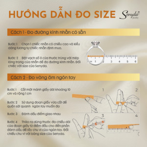 Hướng dẫn chi tiết cách đo kích thước trang sức