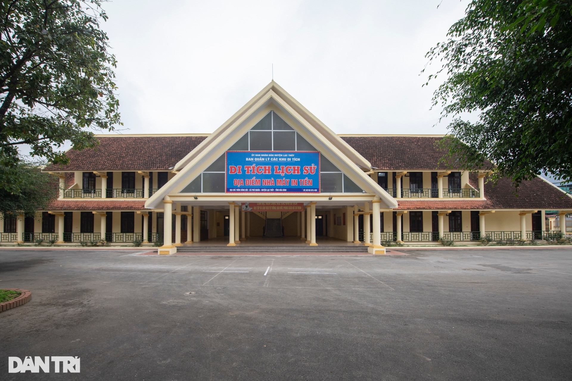 Không gian trưng bày các kỷ vật lịch sử tại nhà máy in tiền đầu tiên, tái hiện quá trình sản xuất đồng tiền