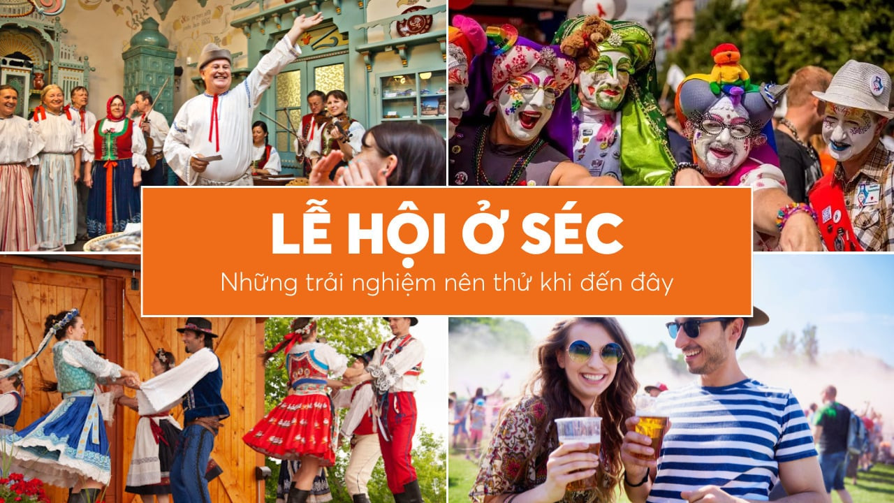 Người dân và du khách tham gia lễ hội truyền thống sôi động tại Cộng hòa Séc, kế thừa di sản văn hóa Tiệp Khắc