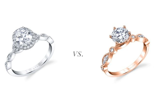 So sánh giá trị và độ bền của vàng hồng 18K và vàng trắng trên thị trường trang sức