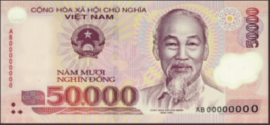 Tiền 50.000 đồng, cảnh đẹp cố đô Huế trên mệnh giá