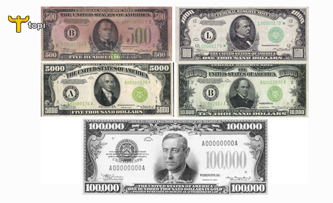 Tờ tiền 5000 Đô La