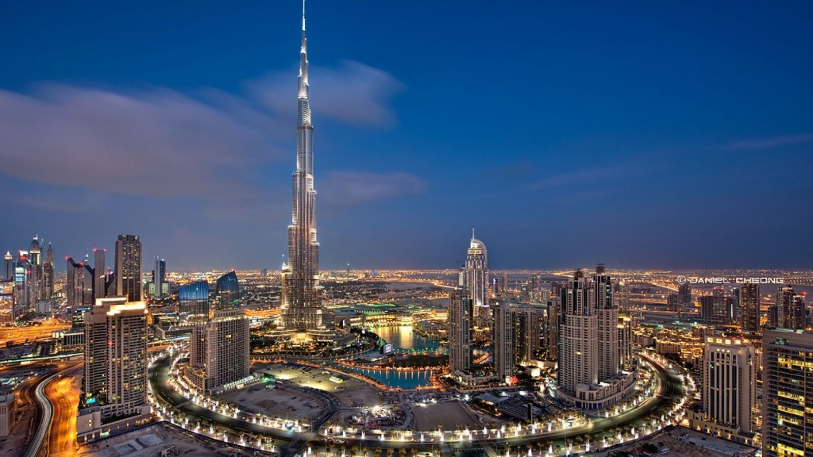Tòa nhà chọc trời Burj Khalifa ở Dubai