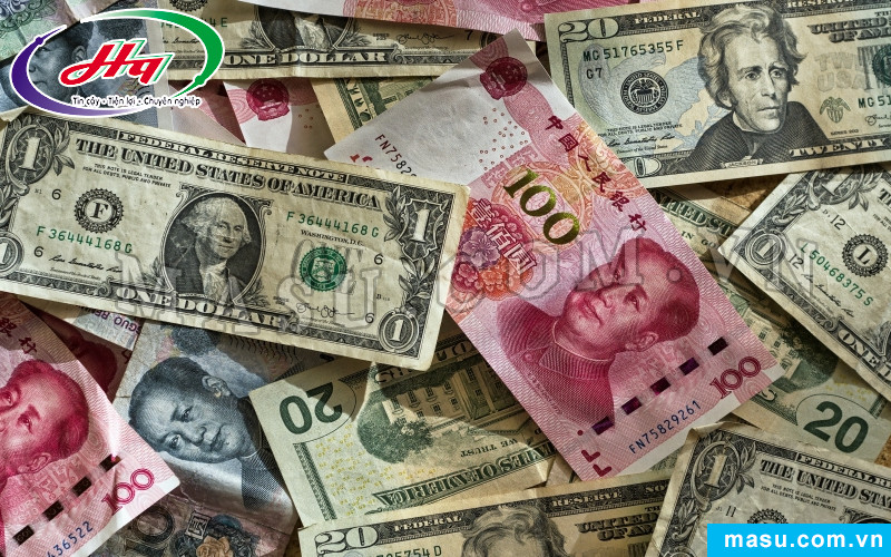 Tỷ giá hối đoái của đồng nhân dân tệ Trung Quốc so với các đồng tiền mạnh khác trên toàn cầu