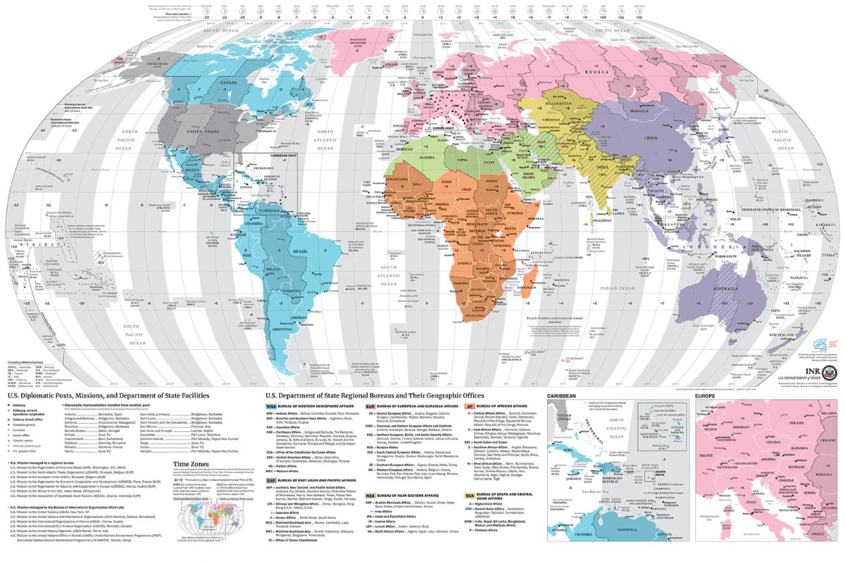 Ứng dụng thực tế của bản đồ nước Mỹ