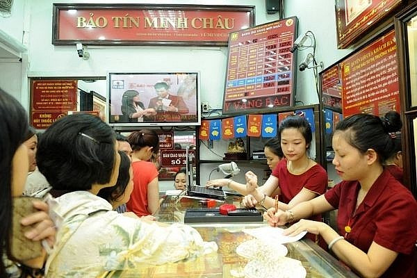 Vàng nhẫn trơn tại Bảo Tín Minh Châu, phản ánh giá vàng nhẫn ngày 29 tháng 9