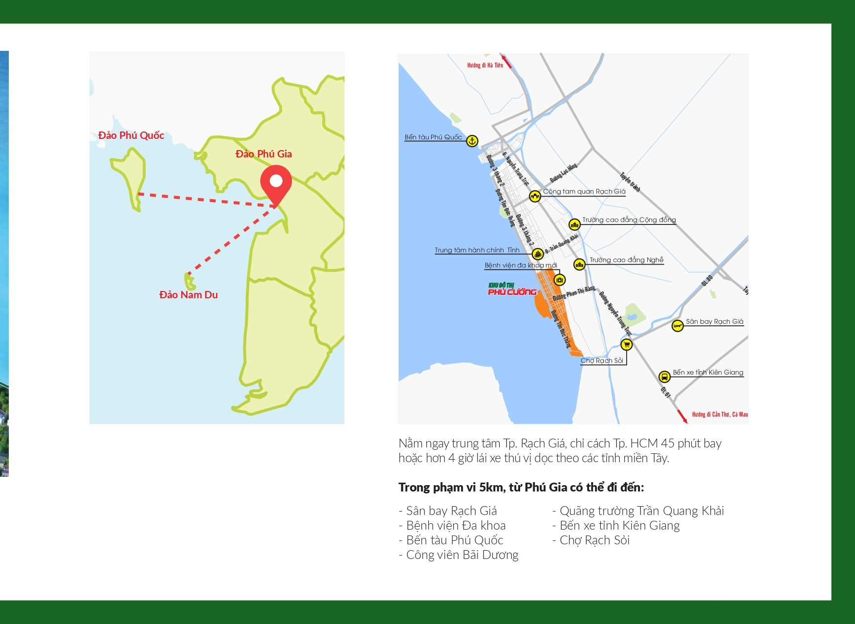 Bản đồ quy hoạch tổng thể khu đô thị Phú Cường Rạch Giá