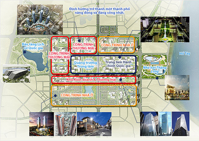 Bản đồ quy mô tổng thể và tiện ích của khu đô thị Starlake