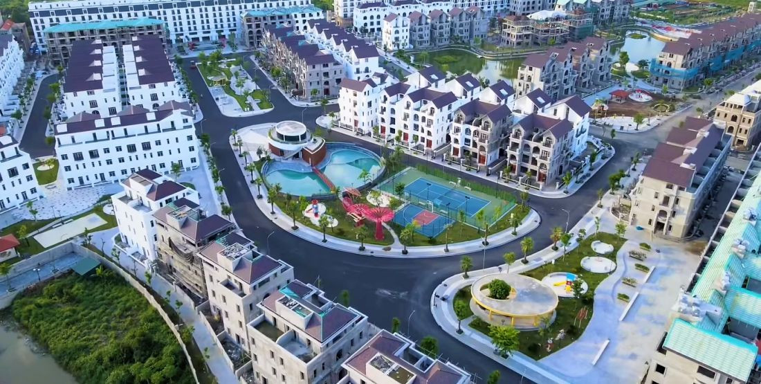 Biệt thự đơn lập đẳng cấp với sân vườn rộng tại khu đô thị Mạnh Đức