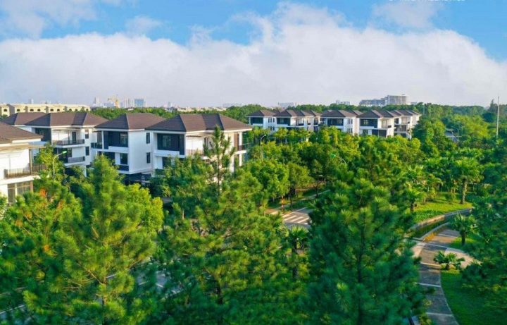 Biệt thự hiện đại tại khu đô thị Hà Đô Charm Villas với không gian xanh mát