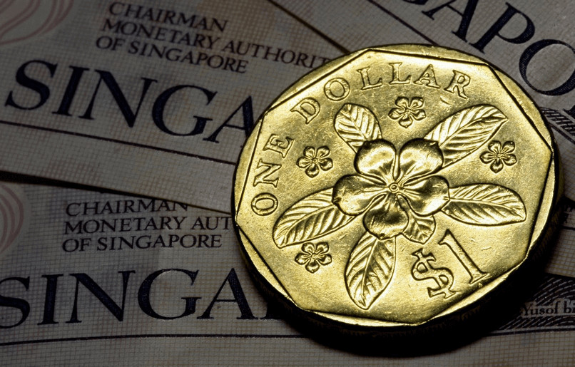 Các đồng xu Singapore được điêu khắc chìm nổi tinh xảo, thể hiện các biểu tượng quốc gia.