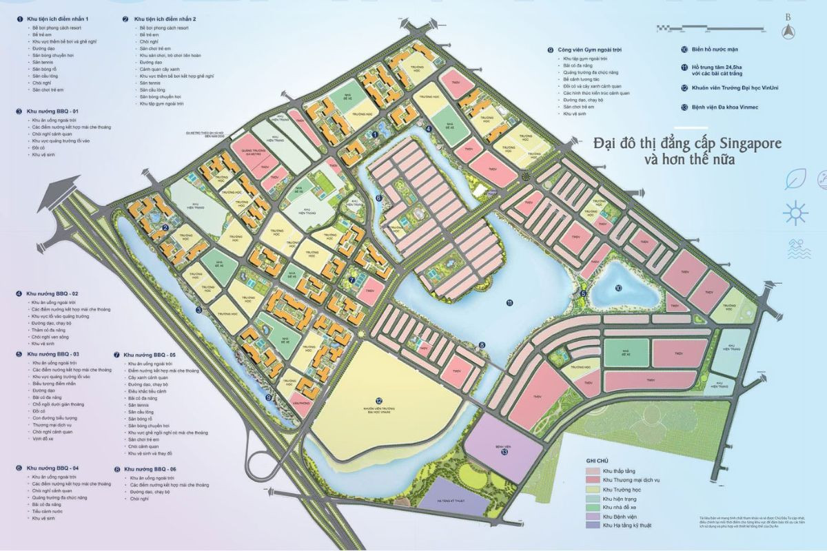 Các loại hình căn hộ cao cấp tại Vinhomes Hậu Nghĩa