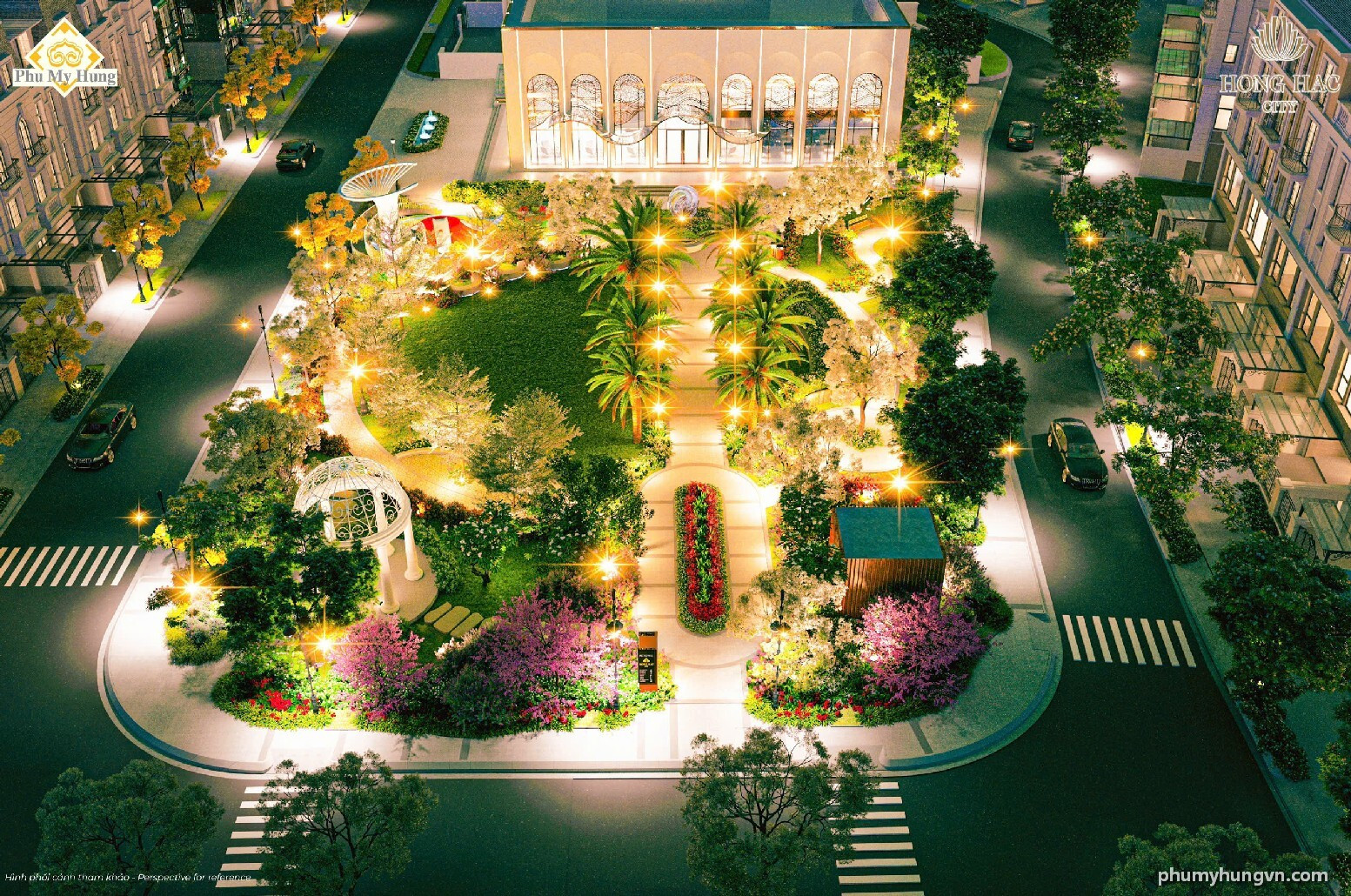 Hệ thống tiện ích nội khu đa dạng tại Khu đô thị Phú Mỹ Hưng Bắc Ninh