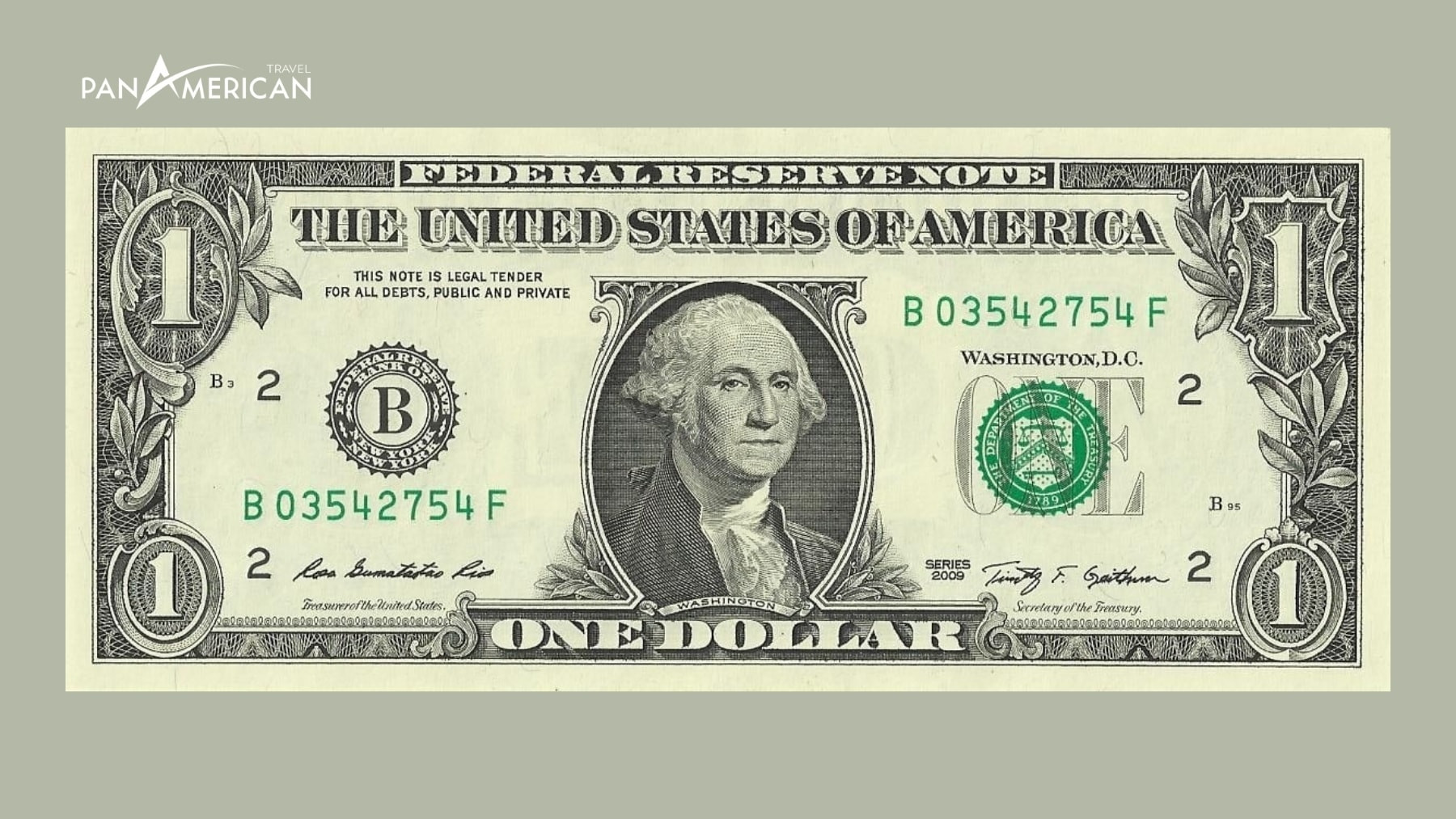 Hình ảnh của George Washington xuất hiện trên nhiều đồng xu và tiền giấy