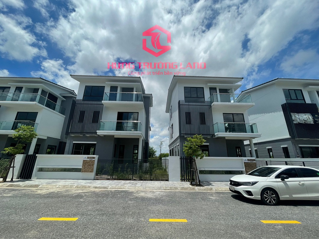 Hình ảnh thực tế biệt thự đơn lập tại khu đô thị Belhomes Hải Phòng