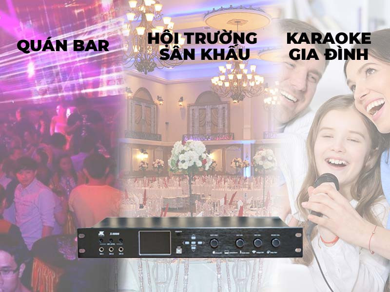Khả năng ứng dụng đa dạng của vang số kỹ thuật số trong các hệ thống âm thanh karaoke