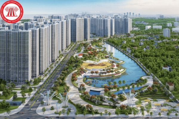 Không gian xanh mát của khu đô thị