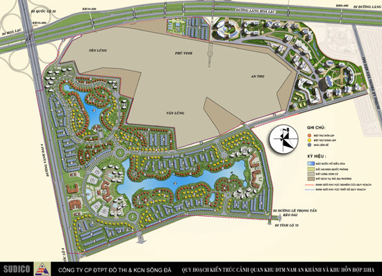 Khu đô thị mới Nam An Khánh với không gian xanh mát