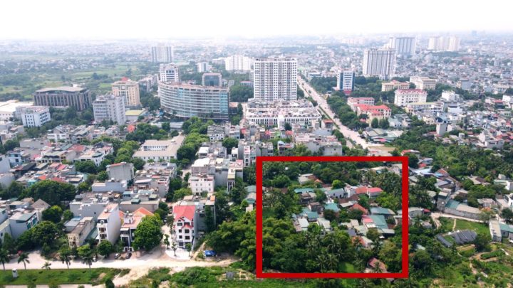 Khu vực tái định cư chưa hoàn thiện tại dự án khu đô thị Bình Minh Thanh Hóa, ảnh hưởng đến đời sống người dân.