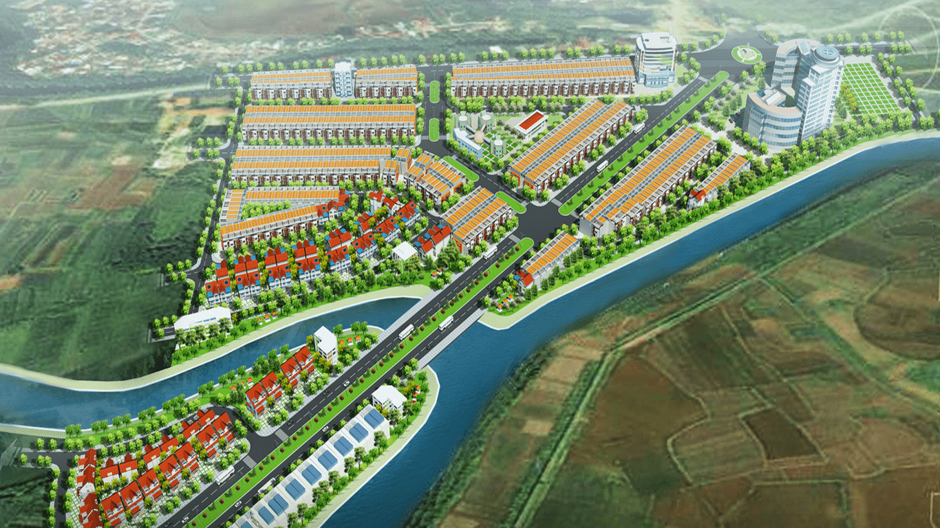 Mặt bằng tổng thể bán đất khu đô thị Nam Phúc Yên